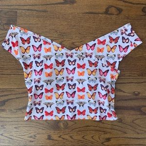 HTF Kortni Jeane butterfly OTS